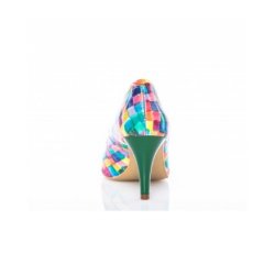 Pantofi piele naturala Dafina Multicolor - sau Orice Culoare